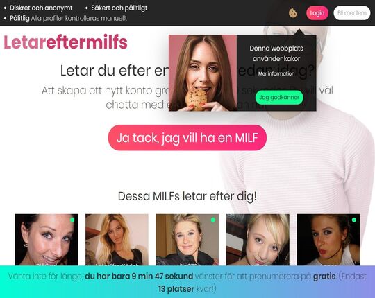 Letareftermilfs.se Logo