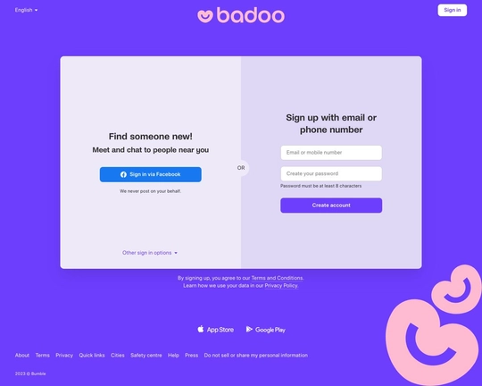 Badoo.com Logo